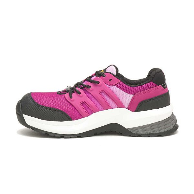 Caterpillar Streamline 2.0 Composite Toe Women's Work Shoes Fuchsia | 826379-GMO