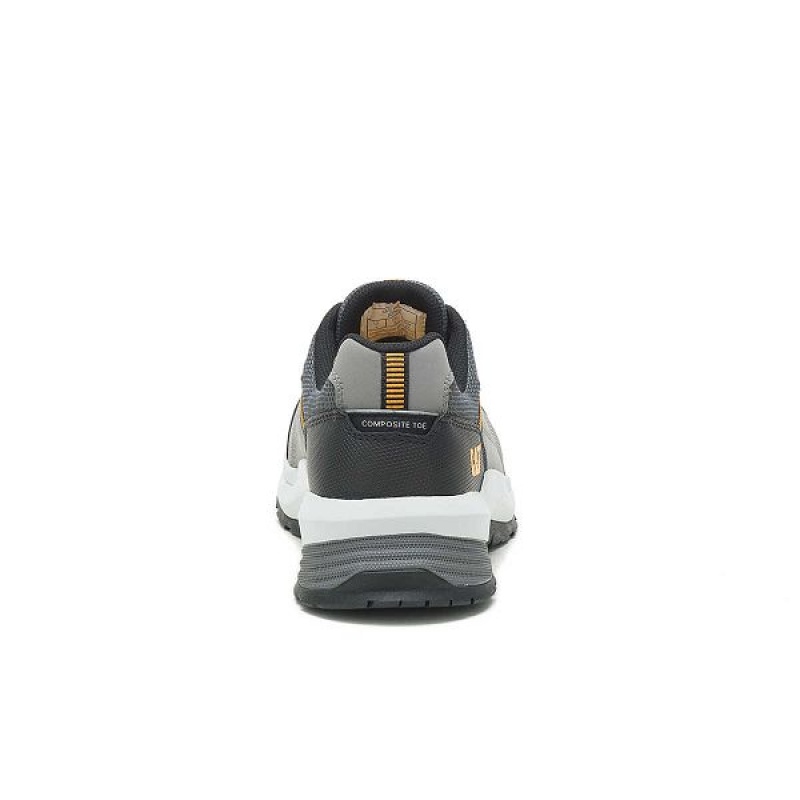 Caterpillar Streamline 2.0 Mesh Composite Toe Men's Work Shoes Grey | 819047-FCI