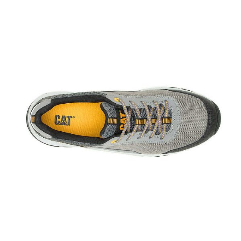 Caterpillar Streamline 2.0 Mesh Composite Toe Men's Work Shoes Grey | 819047-FCI