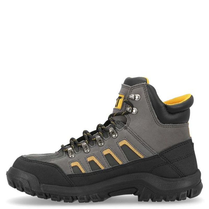 Caterpillar Threshold CAG ST M4M Industrial Men's Work Boots Grey / Black | 857914-WHO