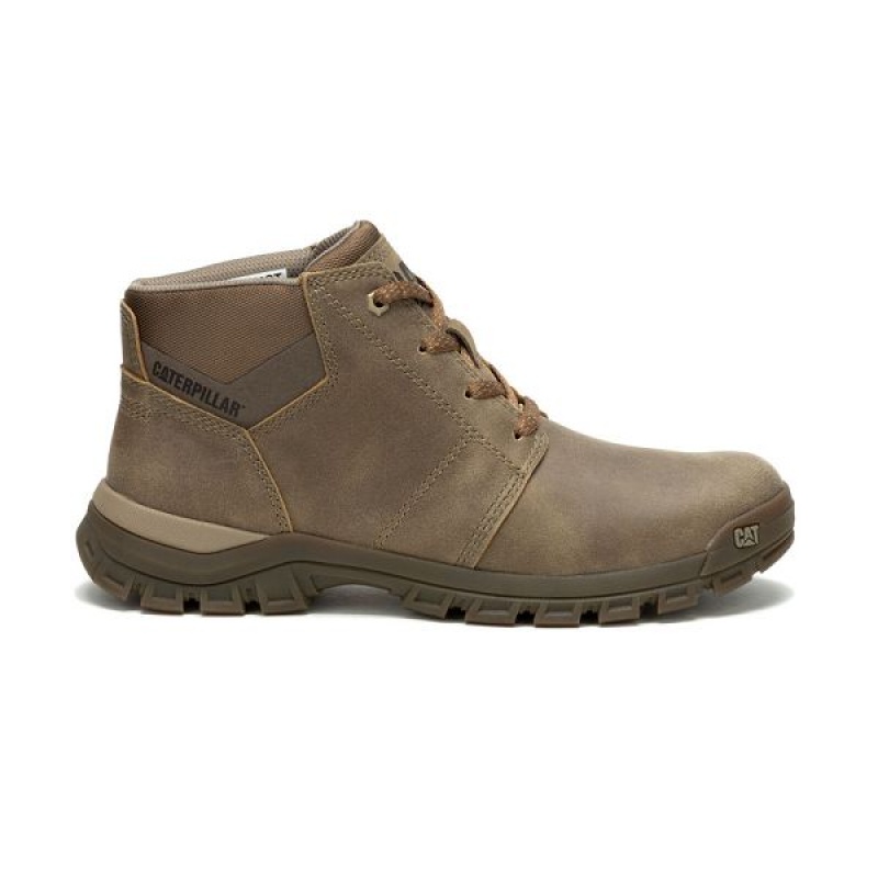 Caterpillar Threshold Chukka Men's Chukka Boots Brown | 098613-BKT