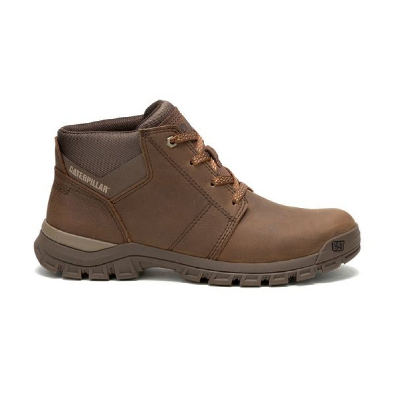 Caterpillar Threshold Chukka Men's Chukka Boots Light / Brown | 617504-SGY