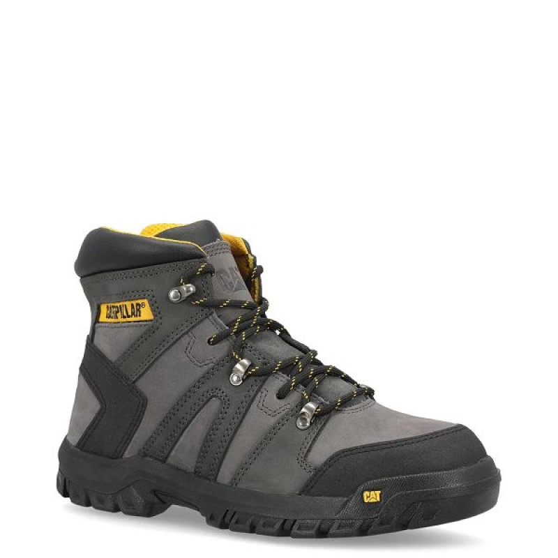 Caterpillar Threshold HKR ST M4M Industrial Men's Work Boots Black | 746059-ZVB