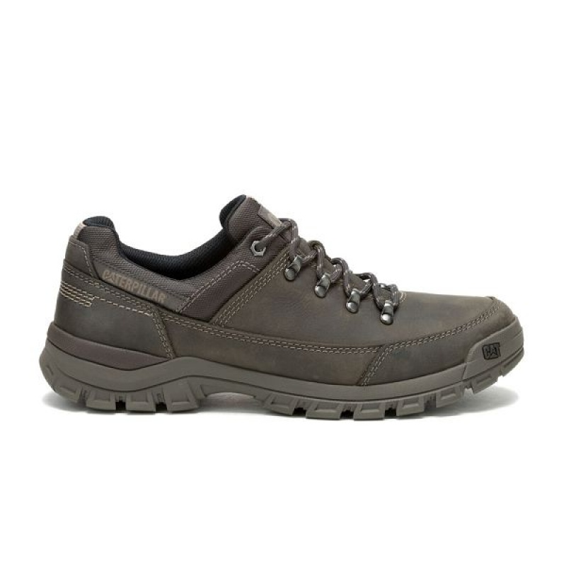 Caterpillar Threshold Hiker Low Men's Hiking Shoes Khaki | 908374-LWC