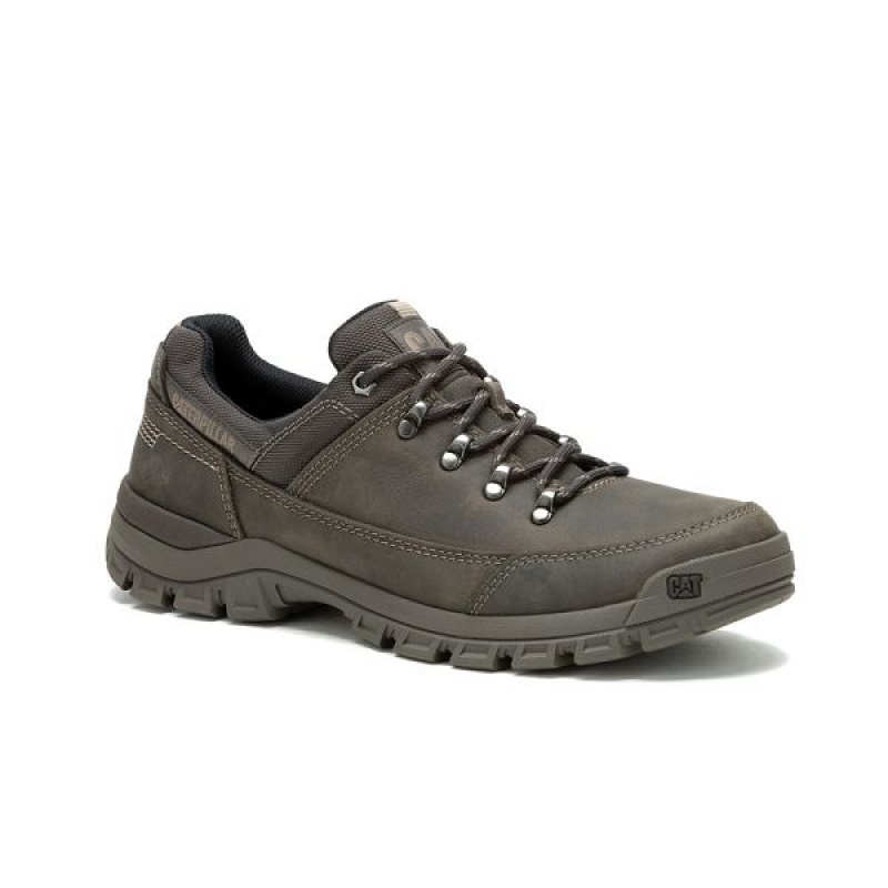 Caterpillar Threshold Hiker Low Men\'s Hiking Shoes Khaki | 908374-LWC