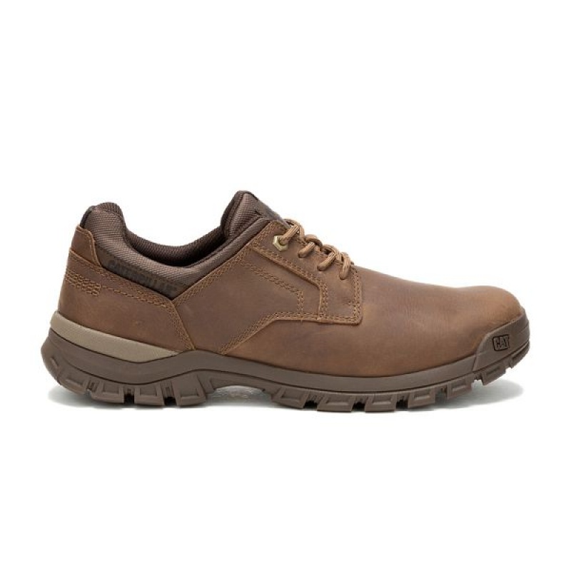 Caterpillar Threshold Lace Low Men's Casual Shoes Light / Brown | 652907-MOS