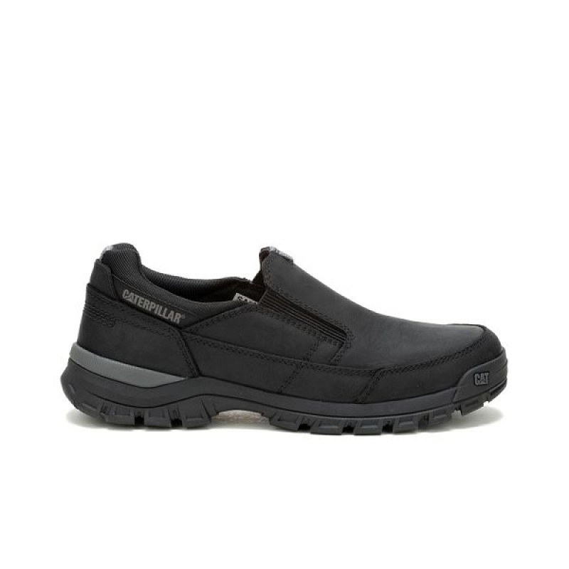 Caterpillar Threshold Men's Slip On Black | 674123-EMJ