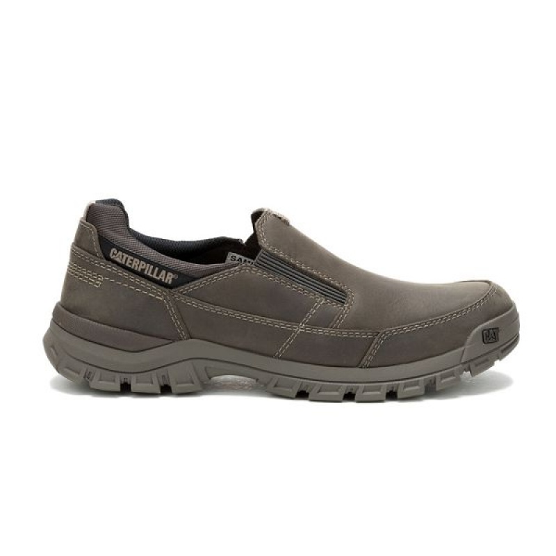 Caterpillar Threshold Men's Slip On Dark / Grey | 027136-OXQ