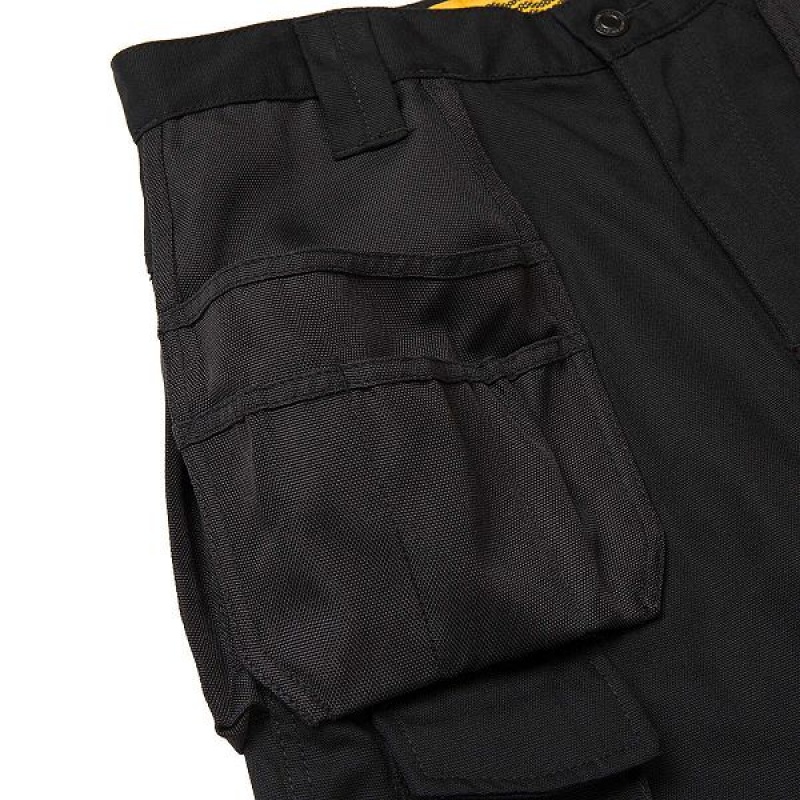 Caterpillar Trademark Trouser Men's Pants Black | 369154-OTU