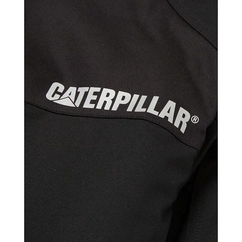 Caterpillar Triton Insulated Belt Length Men's Jackets Black | 306754-NDM