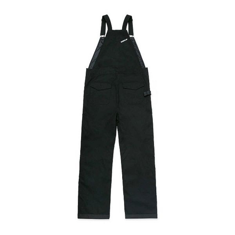 Caterpillar Triton Insulated Bib Men's Pants Black | 247158-DVE