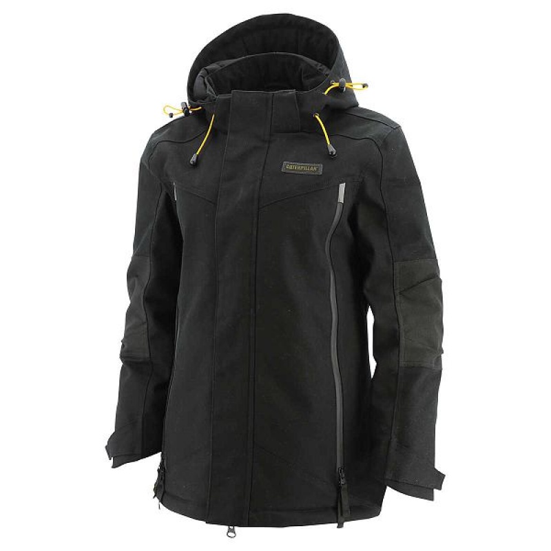 Caterpillar Triton Insulated Women\'s Jackets Black | 613780-VGJ