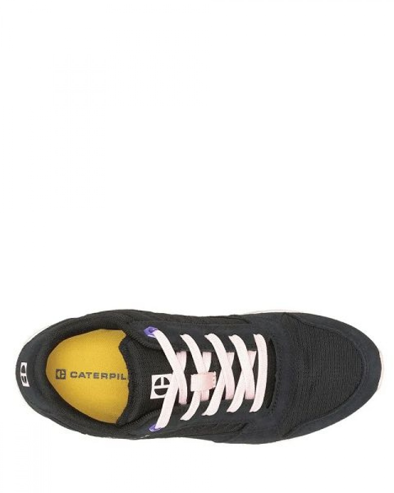 Caterpillar Ventura Canvas Women's Sneakers Black | 819640-UXL