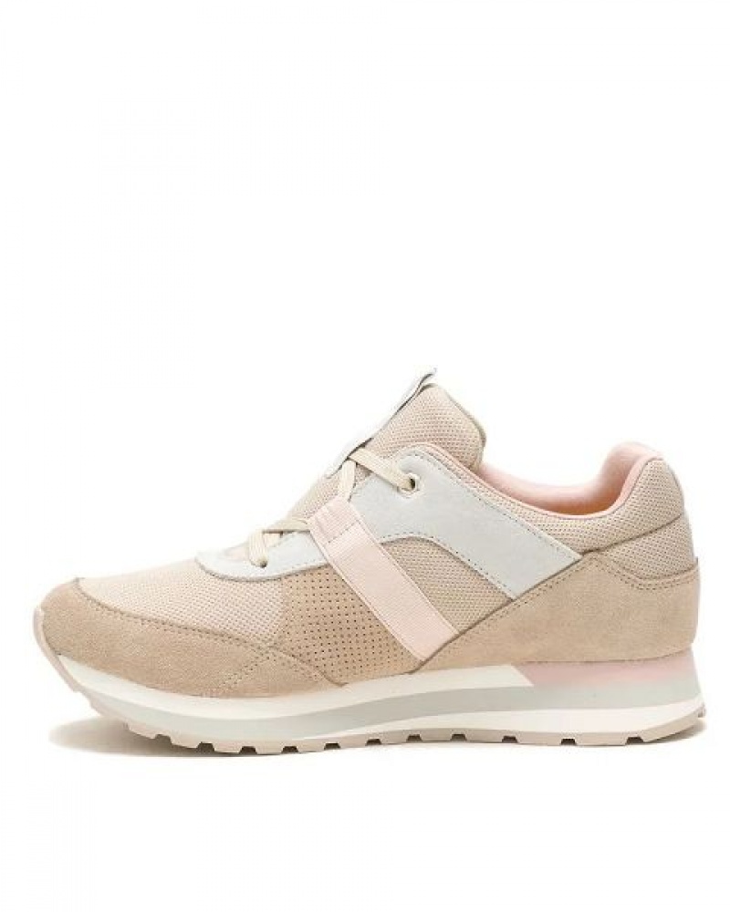 Caterpillar Ventura Elevated Women's Sneakers Beige | 371295-CWI