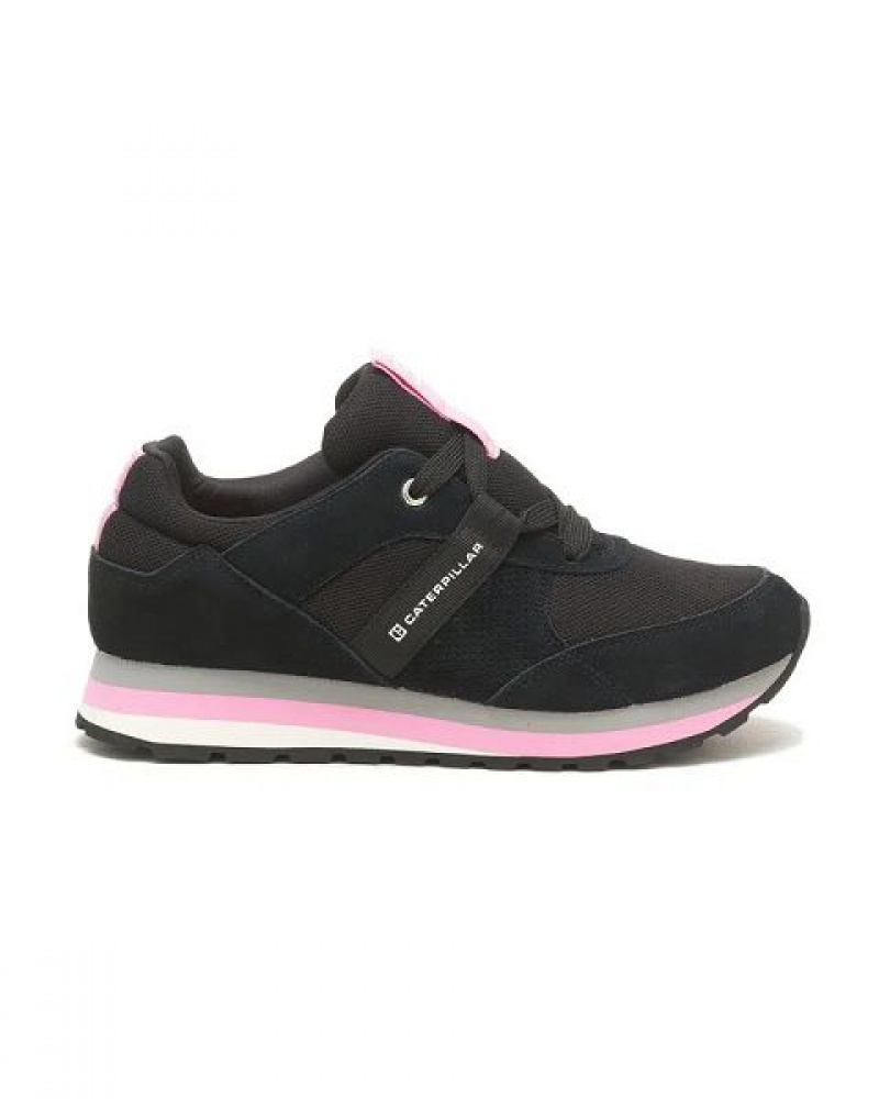 Caterpillar Ventura Elevated Women's Sneakers black / pink | 453169-XEU