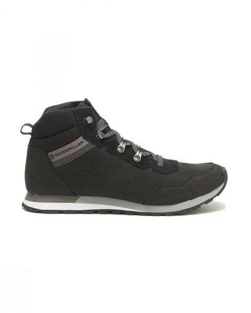 Caterpillar Ventura Hiker Hi Men's Sneakers Black | 209734-GTC