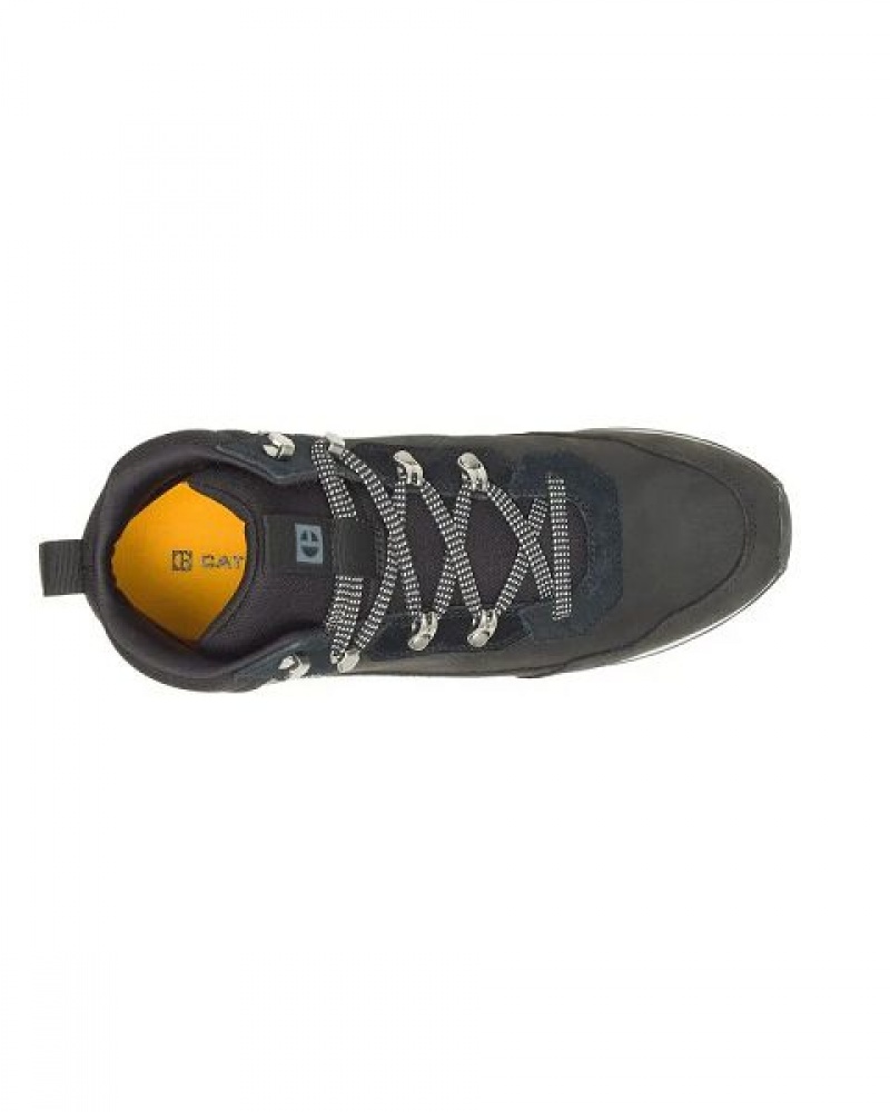 Caterpillar Ventura Hiker Hi Men's Sneakers Black | 209734-GTC