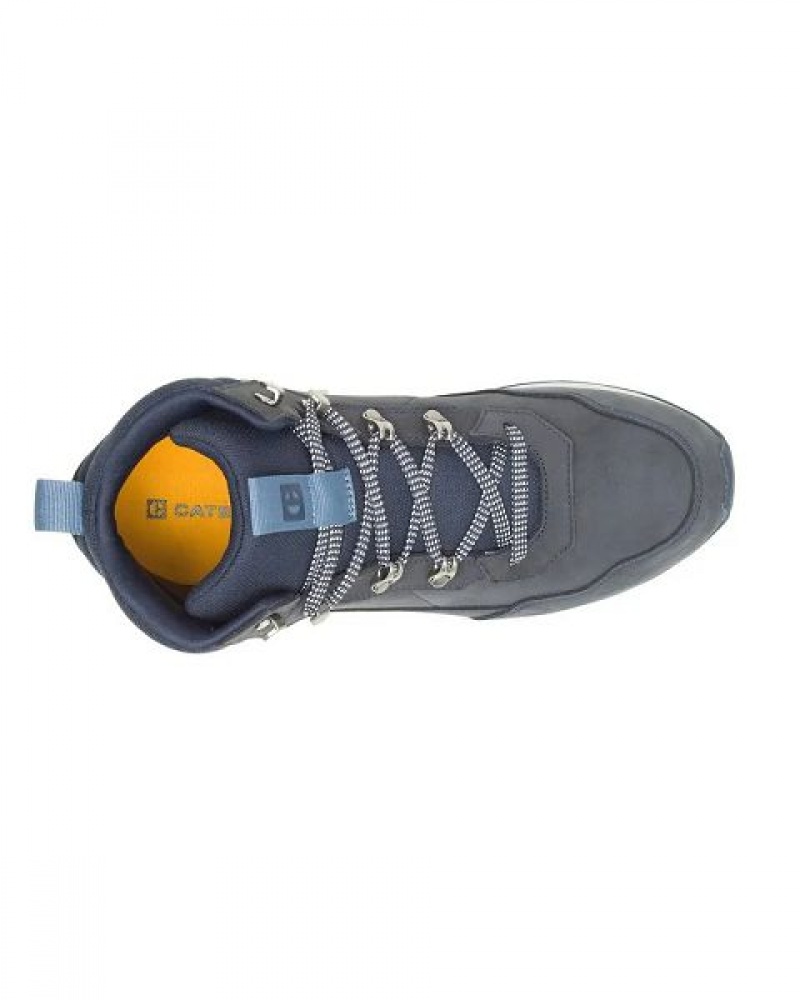 Caterpillar Ventura Hiker Hi Men's Sneakers Navy | 410628-GPU