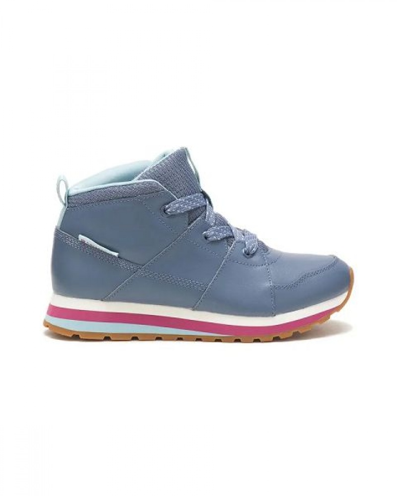 Caterpillar Ventura Mid Elevated Women's Sneakers Blue | 619328-CSI