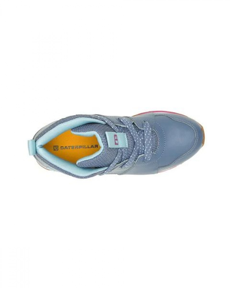 Caterpillar Ventura Mid Elevated Women's Sneakers Blue | 619328-CSI