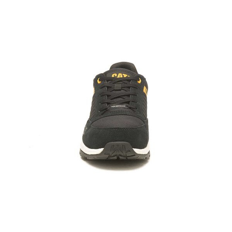 Caterpillar Venward Composite Toe Men's Work Shoes Black / Yellow | 739652-HTD