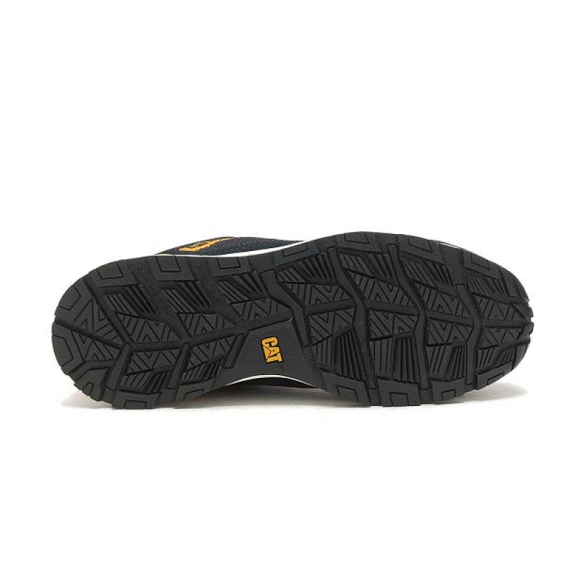 Caterpillar Venward Composite Toe Women's Work Shoes Black / Yellow | 413725-IZT