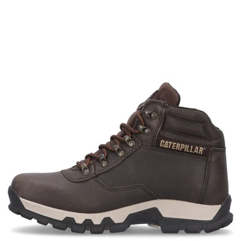 Caterpillar Wilson WS M4M Casual Men's Boots Coffee | 035218-WKH