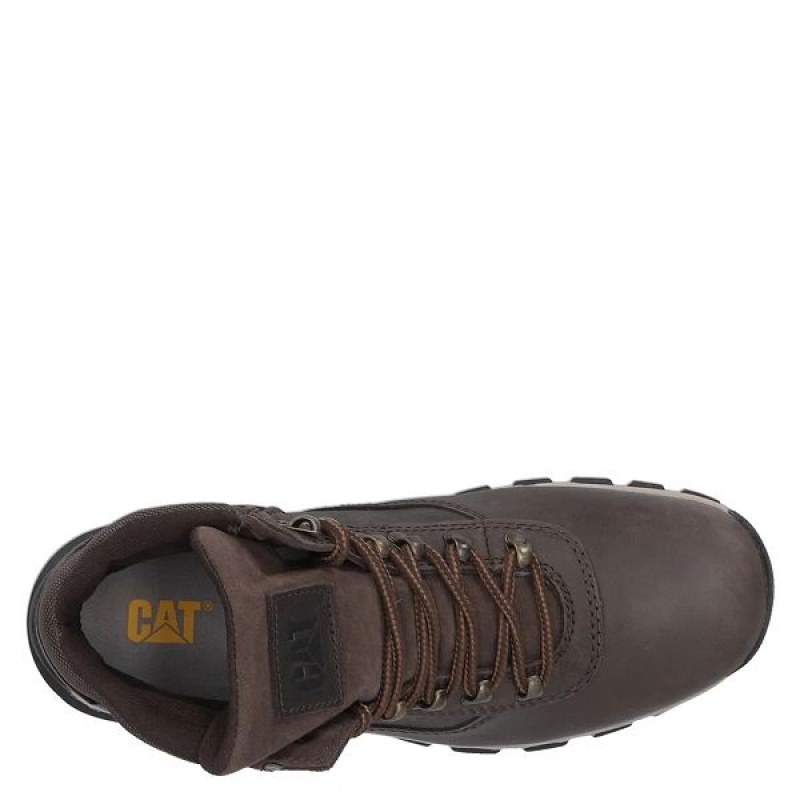 Caterpillar Wilson WS M4M Casual Men's Boots Coffee | 035218-WKH