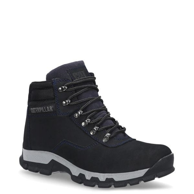 Caterpillar Wilson WS M4M Casual Men's Boots Navy | 391546-KOY